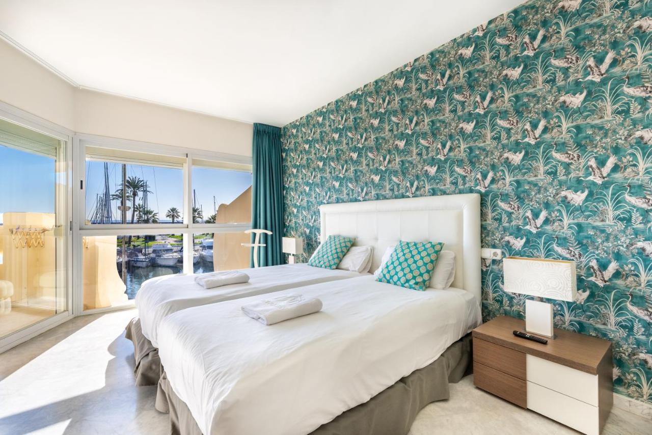 Wintowinrentals Luxury And Sea View Inside Puerto Marina Benalmádena Extérieur photo